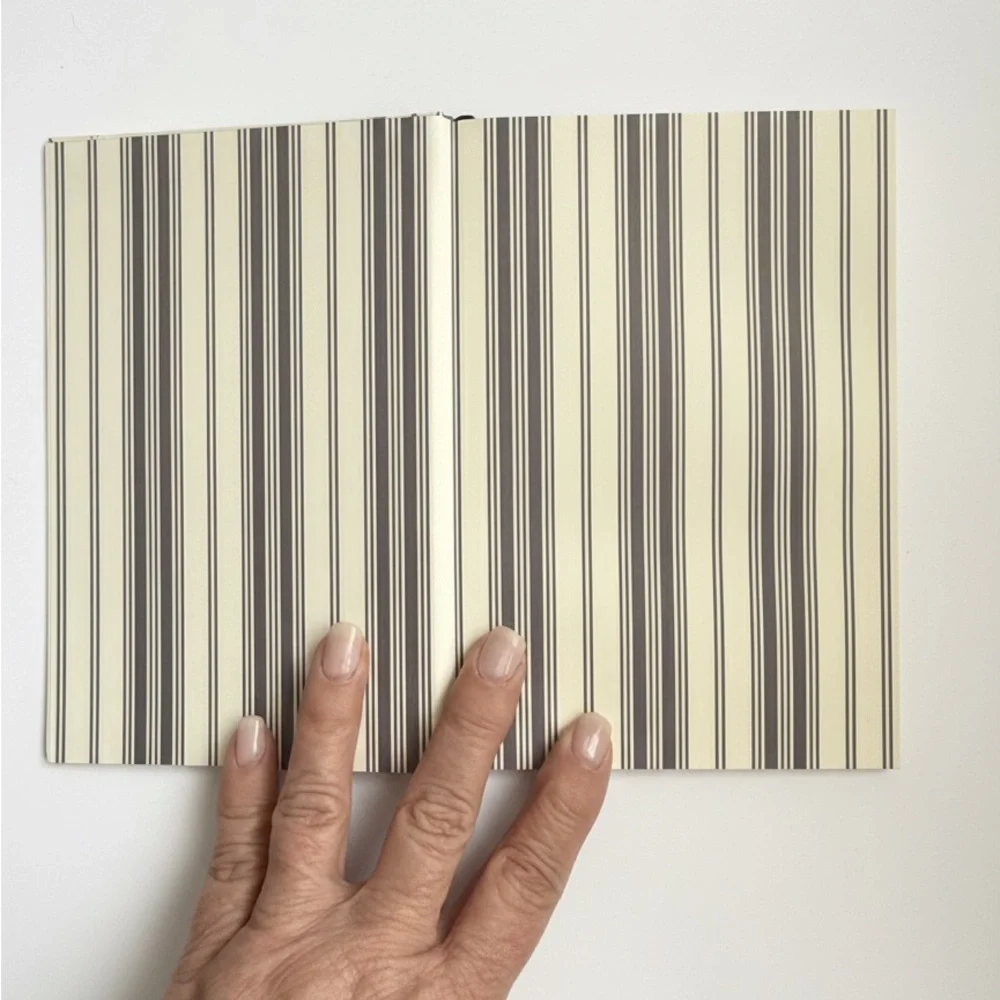 Dior Monochrome Notebook with Gold Accents
